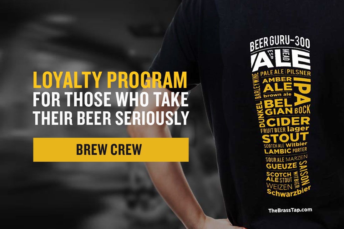 Brew Crew, a loyalty program for those who take their beer seriously