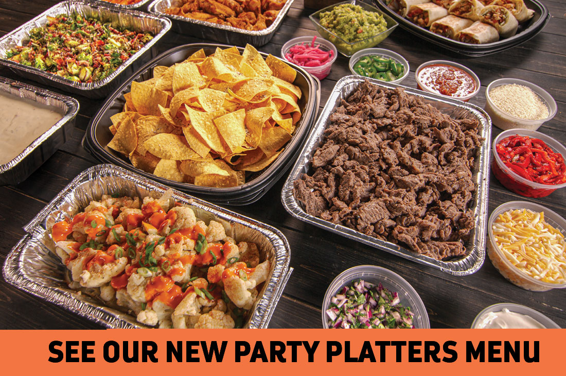 See our new Party Platters Menu